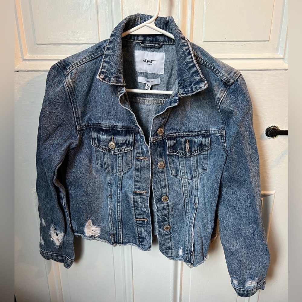 vervet jean jacket